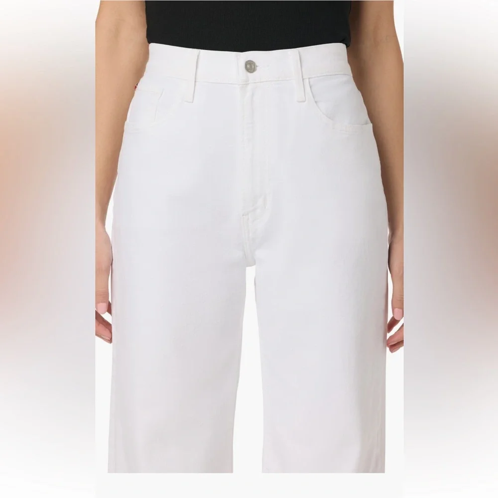 Women's White Jeans - Picture 3 of 5